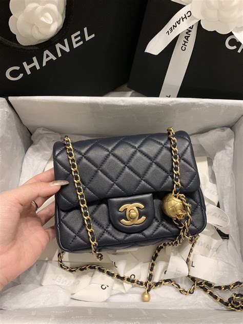 chanel small vs mini flap bag|mini flap bag chanel 2021.